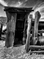 Outhouse,  Brown Conyon Ranch (BW)