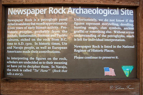Newspaper Rock, Canyonlands National Park  GLO7863