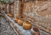 Pots at Mission San Jose de Tumacacori #2 GLO3899a