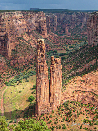 Spider Rock,Canyon de Chelly,  4-4