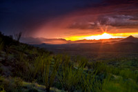 Patagonia Sunset w/Lightning